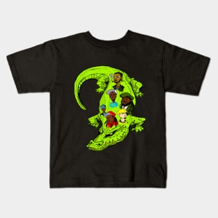 Muddy Water Alligator Kids T-Shirt